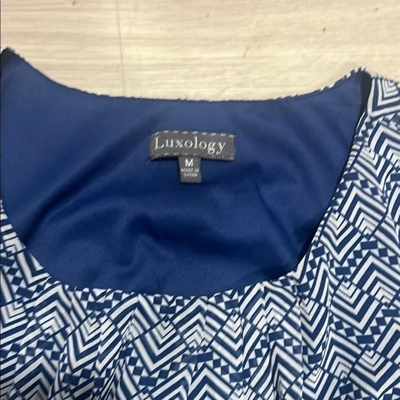 Luxology Geometric Patterned Dress - Picture 2 of 5